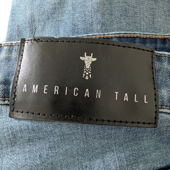 American Tall New Fade Men's Blue Jeans W 34. L 38 - Picture 3 of 3